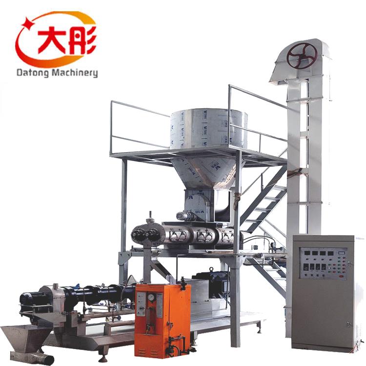 Twin Screw Floating Fish Feed Extruder
